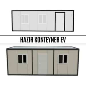Sinop Hazır Çatılı Konteyner Ev Üniteleri